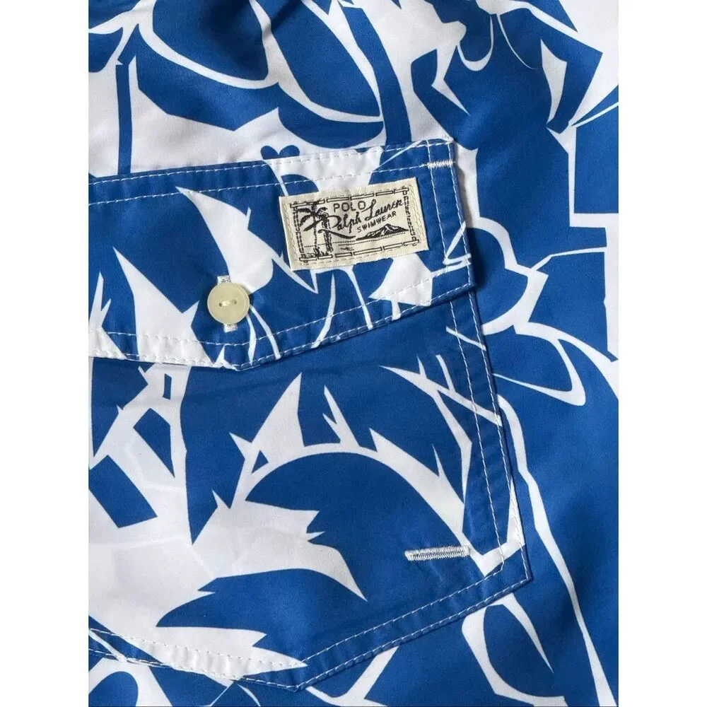 Polo Ralph Lauren Men's 5XL Big Traveler Classic Swim Trunks Size 5XB